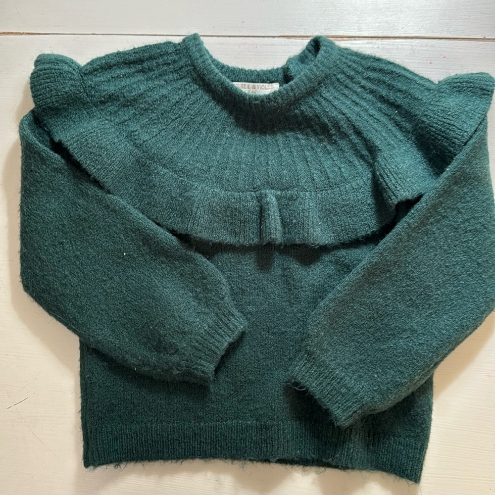Green sweater